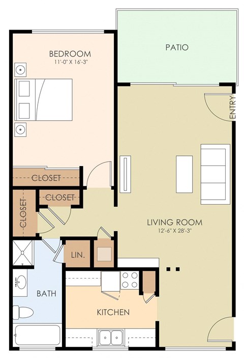 123 N El Camino Real 1 Bed Apartment for Rent - Photo Gallery 12